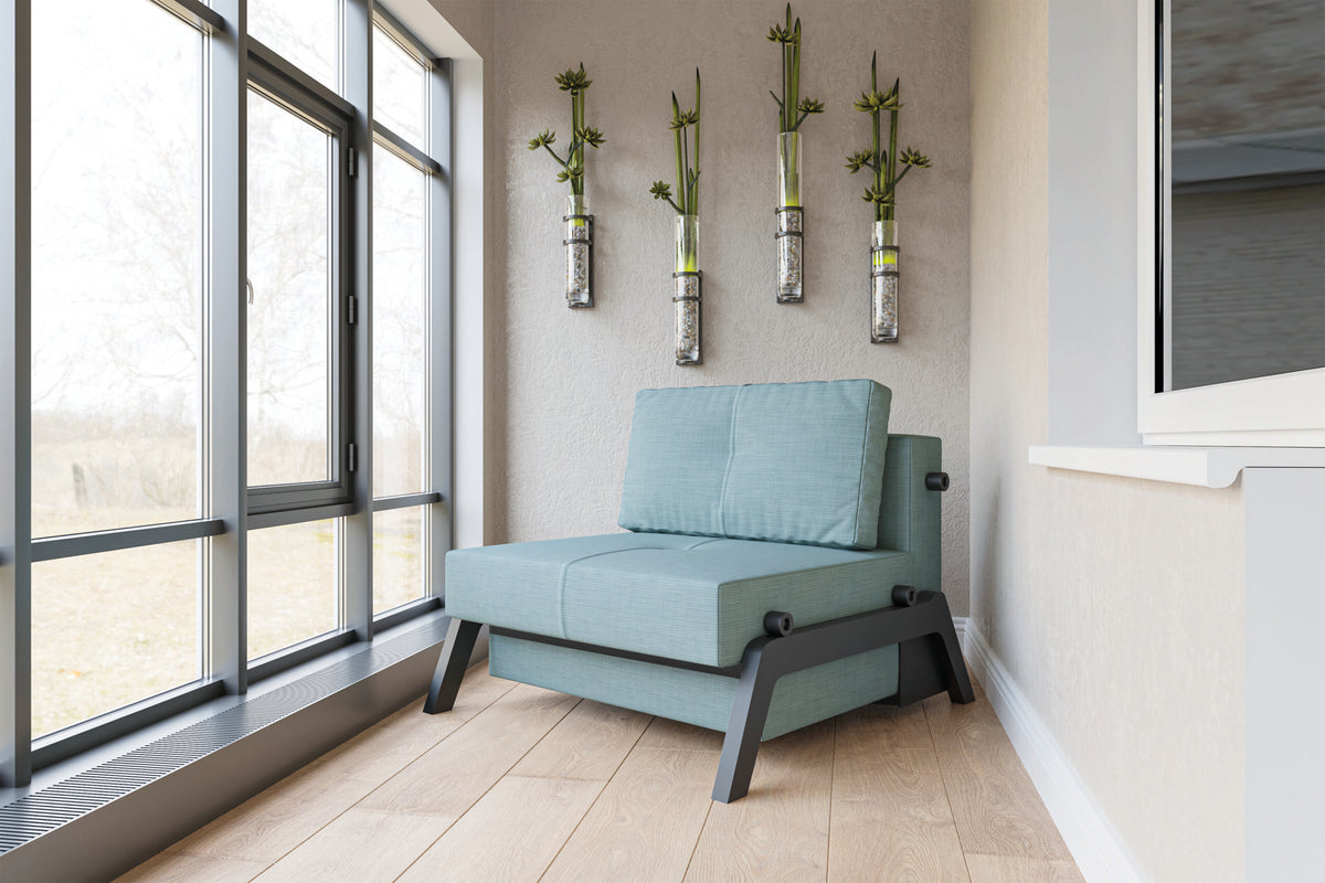 Fotoliu extensibil Oxford Mini Soro 34 în decor de cameră