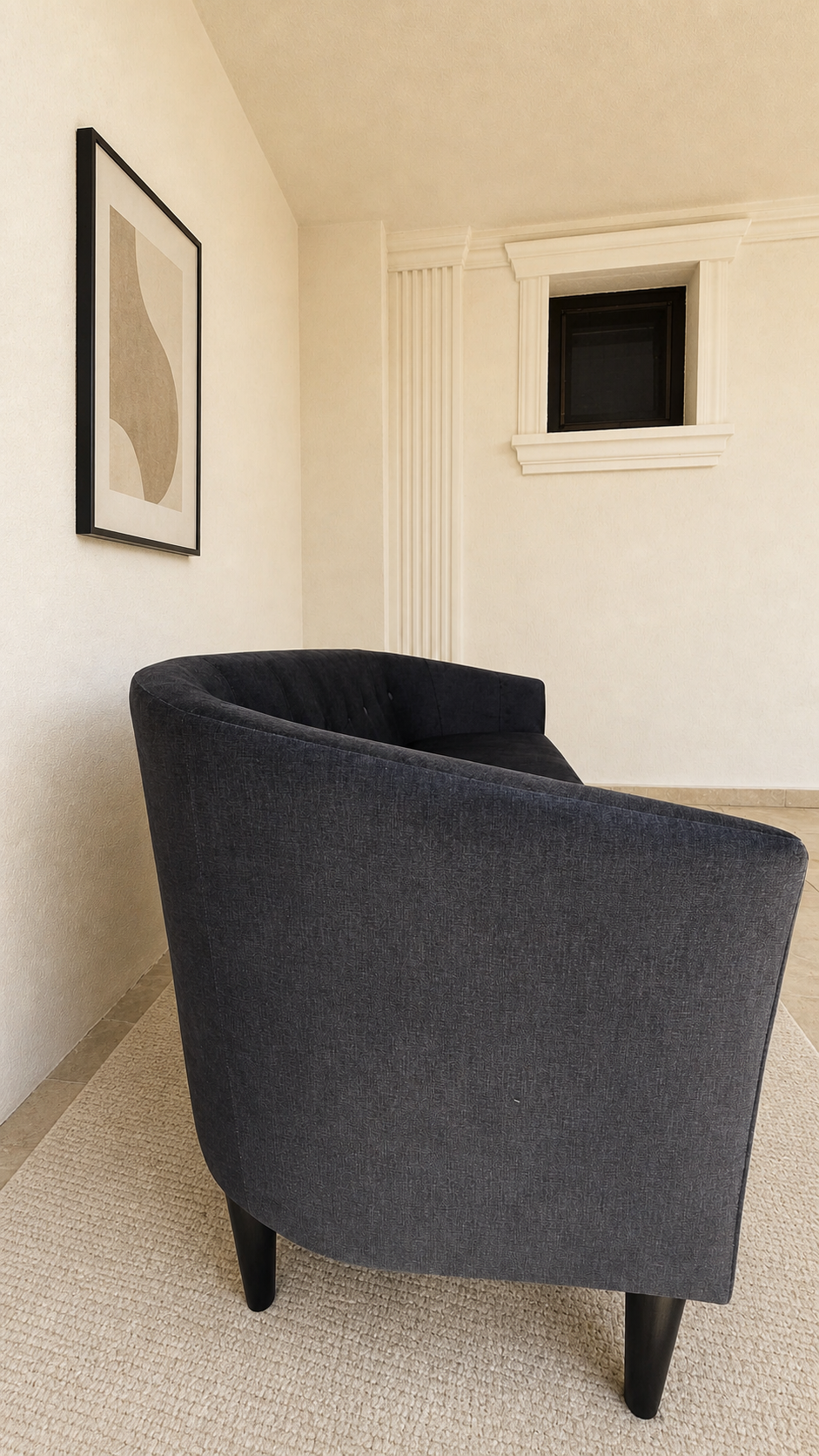 Canapea Nova – 3 locuri – profil lateral