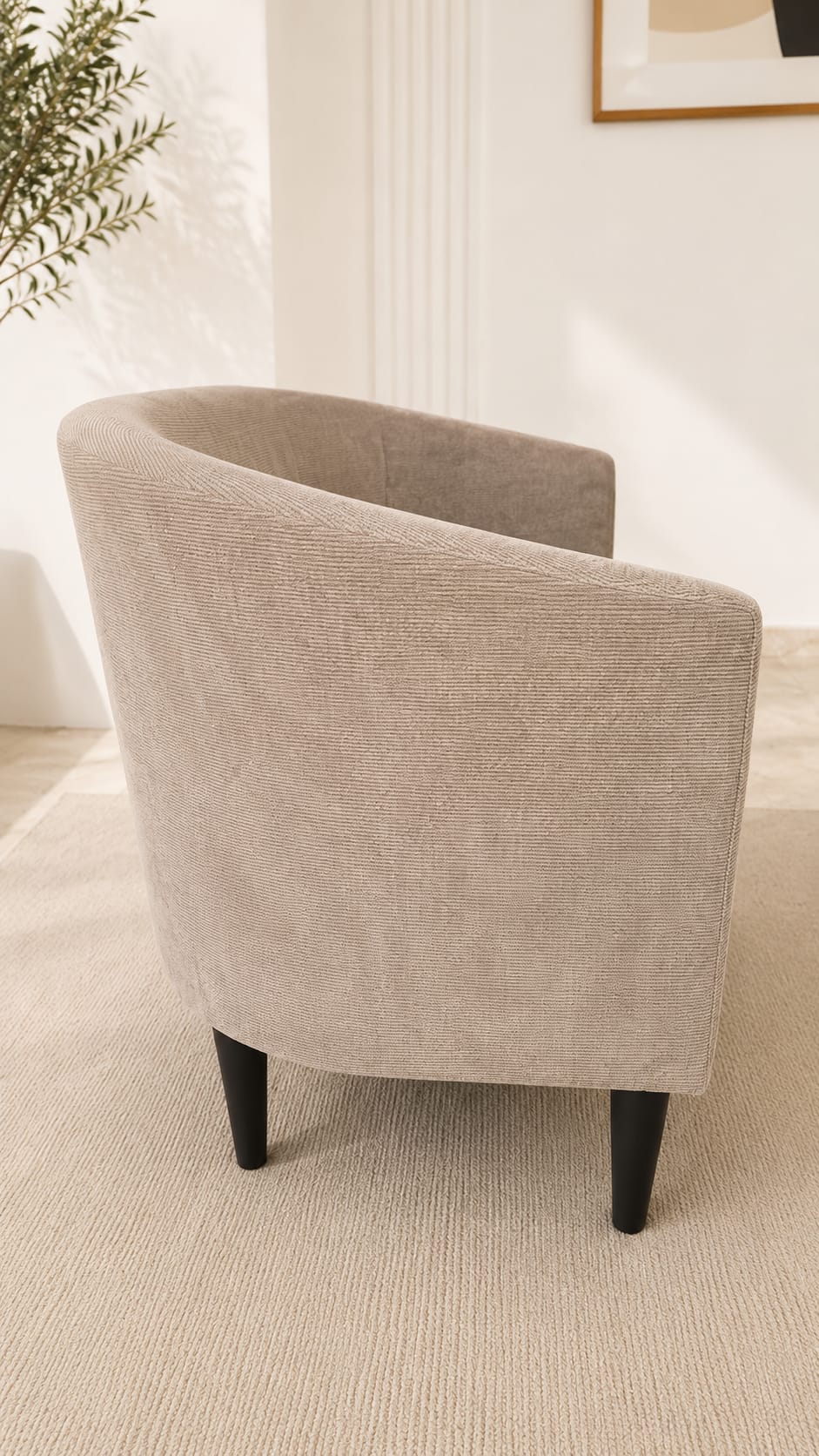 Canapea Aura – 2 locuri – profil lateral