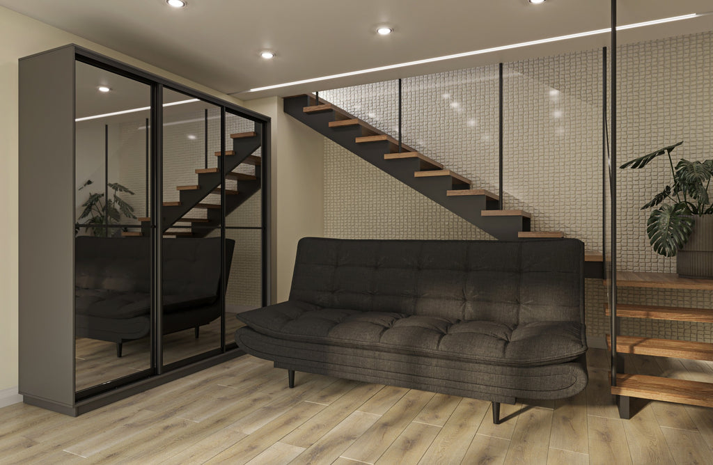 Canapea extensibilă Houston – într-un ambient de living alternativ