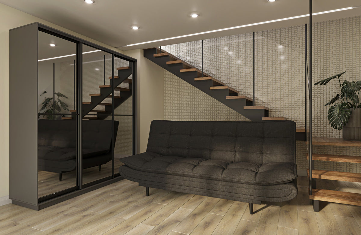 Canapea extensibilă Houston – într-un ambient de living alternativ