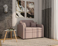 Canapea extensibilă Mini Matt Velvet 61 în decor de cameră